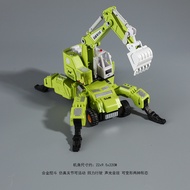 [in stock] Steel Force Inertia Engineering Vehicle Children's Transformable Crane Magnetic Disc Toy 