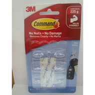 3M Command Clear Strips 17006CLR Multipurpose Wall Hooks Mini Hooks 3m Hook 3m Command Hook 3m Wall 