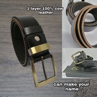 🔥 Original 🔥cow leather belt, man belt, real leather belt, tali pinggang lelaki, tali pinggang kulit