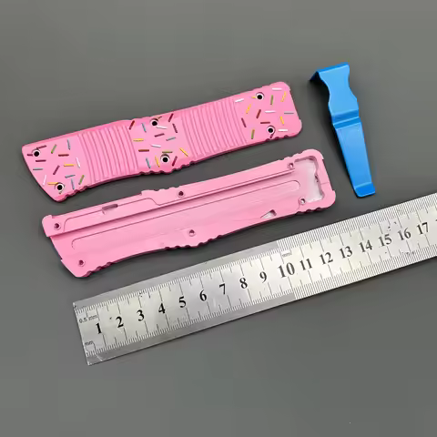 MiT donut combat TD knife CNC Aviation Aluminum Tactical gear Surviva Outdoor Camping Defense Pocket