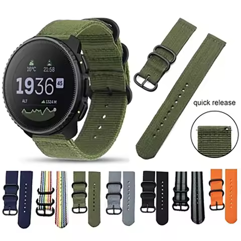 20 22mm Nylon Watch Strap For Huawei Watch GT 4 46mm GT 3 Pro GT 2 Pro Watch Bracelet For Huawei Wat