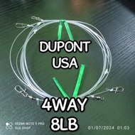 East Beach Cuttlefish Jokes USADupont 8LB 4WAY