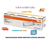 OKI B412 black Toner 45807103 (Item no: OKI B412)