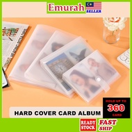 Korea INS 320pcs 4 Slot Photo Album 2R (QUALITY) Card Holder Photocard Sleeve Binder Pokemon Digimon