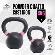 Kettlebell 8KG Besi Tuang | Cast Iron Kettlebell Gym Fitness Workout Home Training Dumbbell