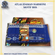 Sarung ATLAS Idaman 555 Harmoni Motif BHS Biru