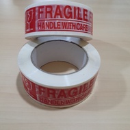 FRAGILE Tape 45mm x 180y / Fragile Packing Tape / Opp Tape Fragile/Tape Tebal/Salotape/Selefon tape/