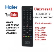 HUAYU RM-L1313 Haier HTR-A18E HTR-A10 HTR-A18H HTR-A18EN HTR-D18A HTR-A18M 55D3550 LED TV Remote Con