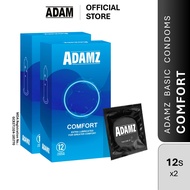 Adam Condom Adamz Comfort Condom kondom Adam 12s x2 extra lubricant condom for men Adam kondom lebih