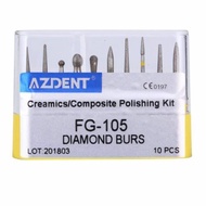 Finishing Dental Bur/Polishing Bur/ Composite Polishing Bur FG105