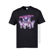 Vaporwave Steam Wave Wolf 3D T-Shirts Fanny Pack Hipster Hyenas Coyote Wildwolf Tribe Retro Men's Ts