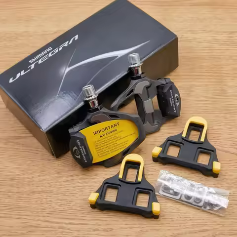 SHIMANO 105 PD-R7000 SPD-SL Road Bike Clipless Pedals Carbon Self-Locking Pedals With SM-SH11 Cleats