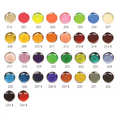 BERKEM Enalor Cold Enamel, Made in Italy, Jewelry DIY Craft KIT, Enalor 201-224 , MORE COLORS IN STO
