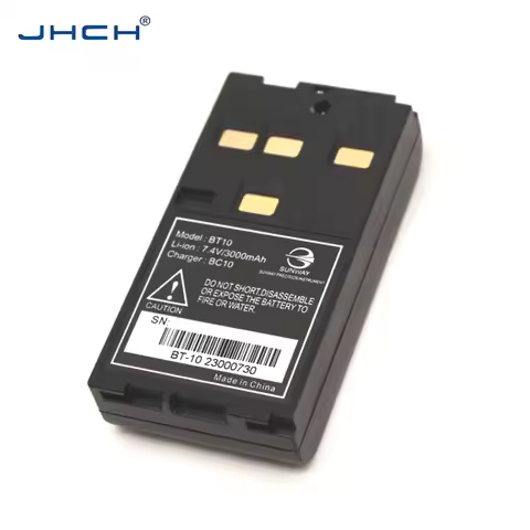 1Pcs BT10 Battery 7.4V 3000mAh ZTS-120R Total Station Li-ion Battery BT10