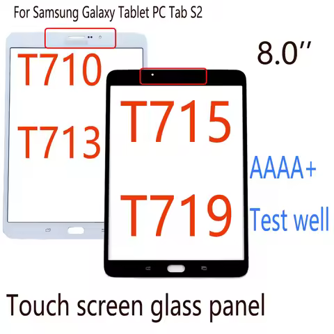 8'' For Samsung Galaxy Tab S2 8.0 Tablet Touch Panel SM-T715Y T713 T710 T715 T719 Front Outer Glass 