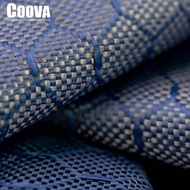 F215 COOVA 3K 240G Kevlar สีฟ้าและผ้าคาร์บอนไฟเบอร์ลายฟุตบอลรังผึ้งผ้าทออะรามิดไฮบริดใช้สำหรับตกแต่ง DIY