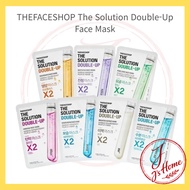 The Face Shop The Solution Double Up Face Mask 5 Sheets