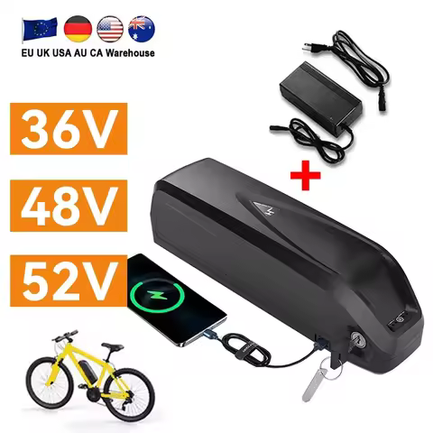 18650 Hailong Battery 36V 48V 52V 9Ah 12Ah 15Ah 18Ah for Bafang BBS02 BBS03 BBSHD Motor Hailong Batt