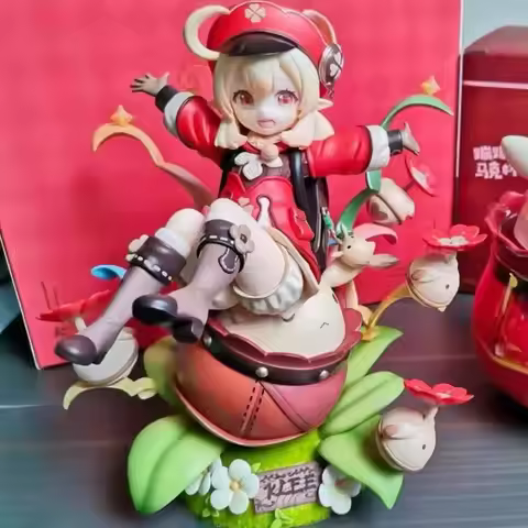 Cute New APEX-TOYS Genshin Impact Kelly Spark Knight Ver. 1/7 Action Figures Figures Models Toys Gif