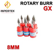 Rotary Burr GX0817M06 Cuner Carbide GX 8 mm Mata Tuner Porting Type G