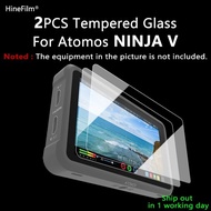 【Innovative】 Ninja V Tempered Glass Protective Self-Adhesive Glass For Atomos Ninja V Lcd Display Sc