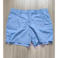 Gloria Vanderbilt Shorts Blue Waist 34 Length 16 Hips 42 Condition