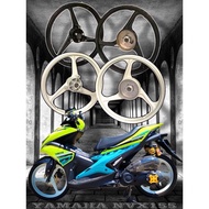 Aerox 155 Sportrim Sport Rim A3 3 Batang (Enkei) yamaha 3 SPOKE NVX V1 V2 NVX 3 TIGA BATANG PUTIH HI