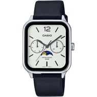 [𝐏𝐎𝐖𝐄𝐑𝐌𝐀𝐓𝐈𝐂] Casio MTP-M305L-7A MTP-M305L-7 Men's Classic Analog Leather Strap Watch