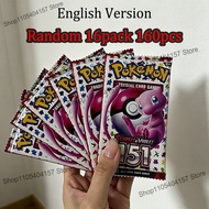 Bandai | 360Pcs English Version Genuine Pokemon PTCG Sv2a Enhanced Supplement Pack 151 First Generat