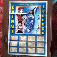 Kalender Kungfu Boy Chinmi Legends Tahun 2008