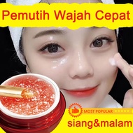 Cream pemutih omelin-Whitening Brightening Anti aging Cream-krim kristal glowing-krem pelembab muka-