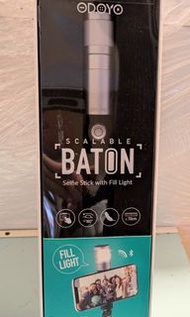 Odoyo Baton 自拍神器 自拍棒 自拍棍 Selfie stick 附補光燈 藍牙