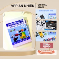 A4 color medicine paper 110gsm/130gsm/140gsm - Heat transfer printing paper (100 sheets/fold)