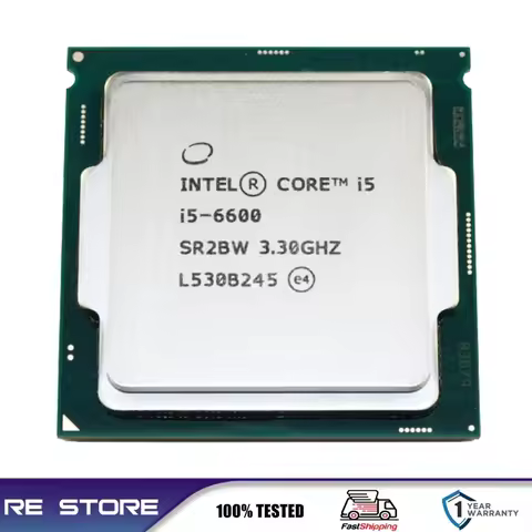 Intel Core i5 6600 3.3GHz Quad Core LGA 1151 cpu processor