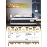 Vono Sunshine Harmony Orthomax Spring Anti-Static Knitted Ticking 11.5" Pillow Top Mattress with Dou