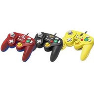 全新 Switch HORI Classic Game Cube Pro Controller Zelda /Pikachu /Mario 比卡超/ 孖寶兄弟 有線手掣 控制器 (日版) -Mario