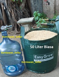 Planter Bag Easy Grow 50 Liter Hijau - Planter Bag Hijau - Planter Bag 50 Liter Tall - Planter Bag T