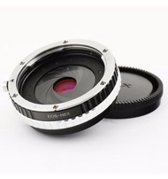 0.72x 減焦增光玻璃接環適配Canon EOS EF lens to Sony NEX E mount APS-C with external aperture（配外置光圈）