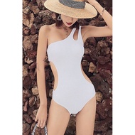 [READY STOCK] Side Cutout Tummy Control One Piece Swimsuit Women Swimwear Baju Renang Perempuan 泳衣 侧
