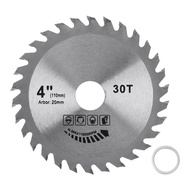 4-Inch(110mm) Circular Saw Blade 30T Tooth 20mm Arbor TCT General Purpose Wood Cutting Saw Blade wit