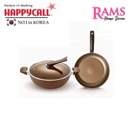 Happycall 32 cm Induction Non Stick 3 Pcs Gold Cookware Set / Set Periuk Happycall / Periuk Kuali Ko