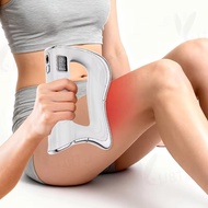 EMS Electric Fascia Scraper Micro Current Compression Muscle Vibration Relaxation Massager Body Lift