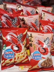 卡樂b蝦條40g(原味/避風塘炒蝦味/BBQ燒烤味)