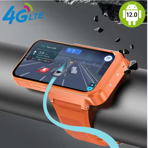Q333 Mini Android 12.0 Smart Watch 3.97 Inches 8GB RAM 256GB ROM Dual SIM Standby Play Store 4G Litt
