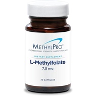 MethylPro L-Methylfolate 7.5 mg - L Methyl Folate, Methylfolate plement for Women & Men, Methylated 