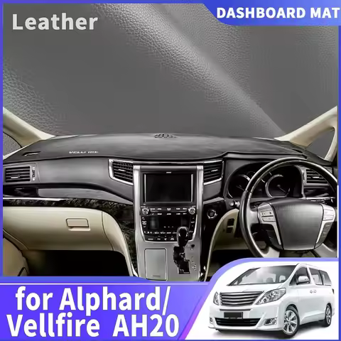 For Alphard Vellfire 20 AH20 2008-2014 RHD DashMat Sunshade Dashmat Dashboard Cover Pad Protective C