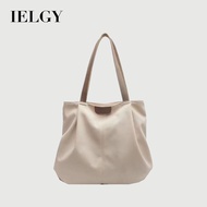 IELGY Ladies Casual All-Match Shoulder Bag Large Capacity Canvas Bag Tote Bag Class Commuter Bag