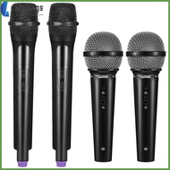 🎤 4 Pcs Cylindrical Toy Microphone Set for Kids Stage Shows