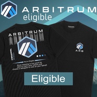Crypto T-shirt "ARBITRUM ELIGIBLE" - ARBITRUM/ARB/Crypto Arbitrum/Ethereum/Bitcoin