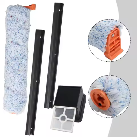 Main Side Brush Filter Mop Cloth Scraper Kit For ILIFE For W90 Cordless Vacuum Cleaner Parts Consuma